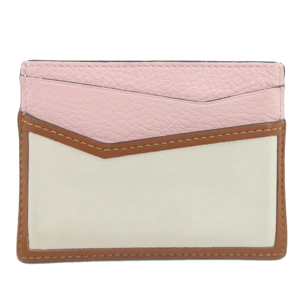 Loewe Leather Card Case Anagram Wallet Black